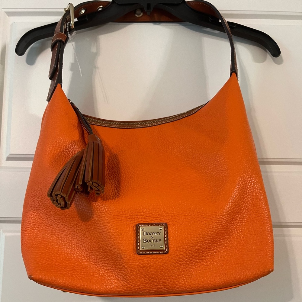 Dooney & Bourke Vibrant Orange Hobo Bag